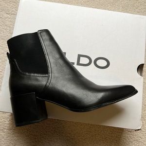 Black Aldo Booties